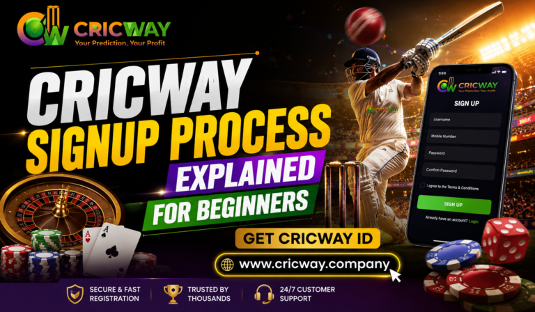 Cricway Signup Process Explained for Beginners